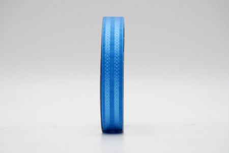 Blue Two Row “V” Design Ribbon_K1753-319